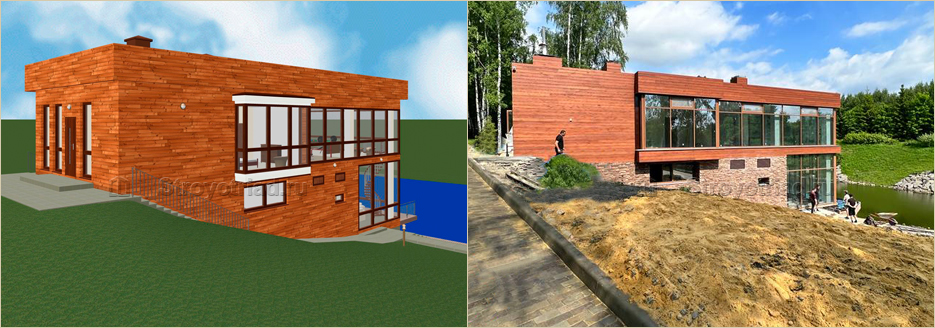 Проектирование дачного дома. Строительство домов на загородном участке